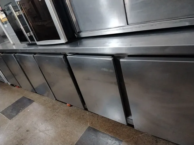 Balcão refrigerado Inox 