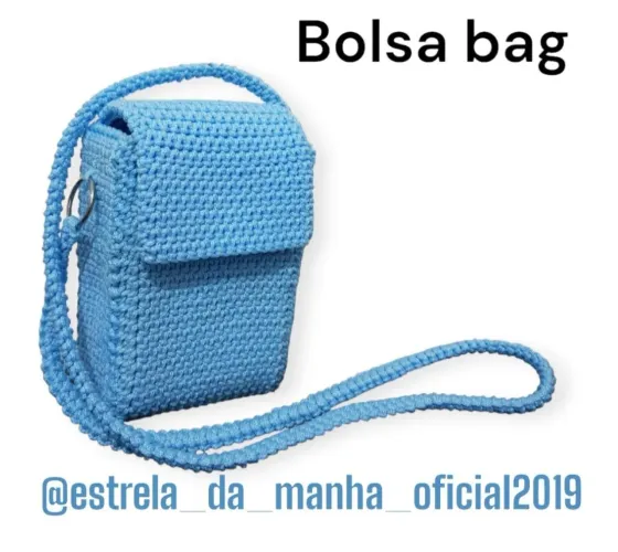 Bolsa bag em croche
