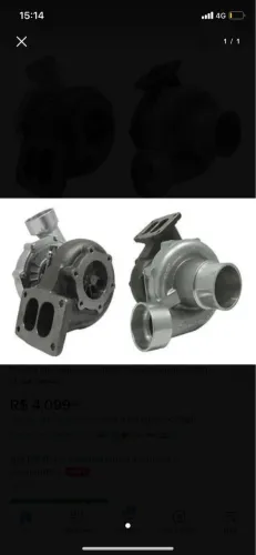 Turbina caminhão Mercedes