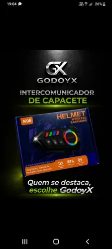 Intercomunicador de capacete