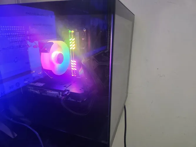Computador PC Gamer I7 8700 16GB SSD 512 RX 580 8Gb