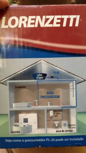 Pressurizador potência 1/2 cv