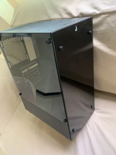 Gabinete Gamer Rise Mode Glass 06x Preto (usado)