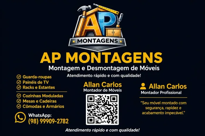 Montador de móveis profissional 