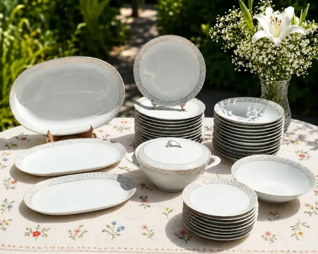 Aparelho de Jantar em Porcelana Renner