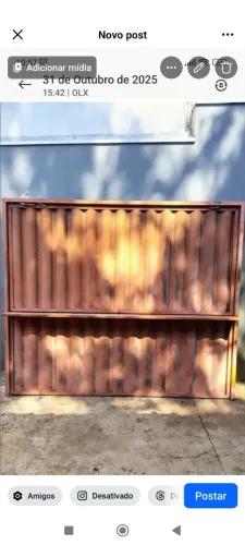 Janela balcão para bar ou lanchonete