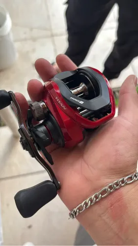 Carretilha Marine Titan pro 2 - manivela na direita 