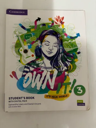 Livro de Inglês OWN IT 3 - Cambridge - students book