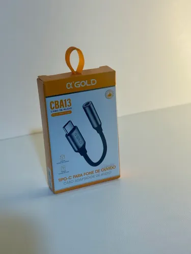 Cabo Adaptador Tipo C P2 Fones 