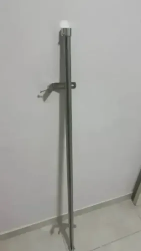 Varão para cortina trilho suíço 1,25m metal