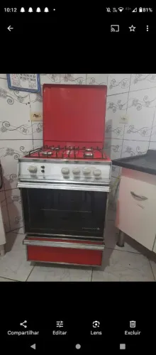 FOGÃO CHARMOSO RETRÔ VINTAGE ! ! ! 