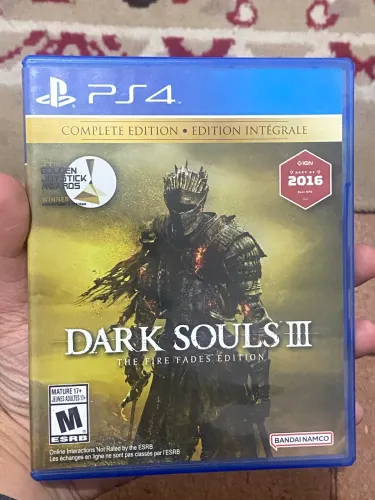 Dark Souls 3 Fire Fades Edition PS4