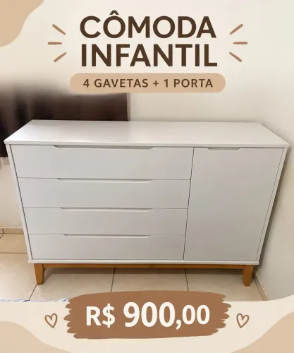 Cômoda Infantil