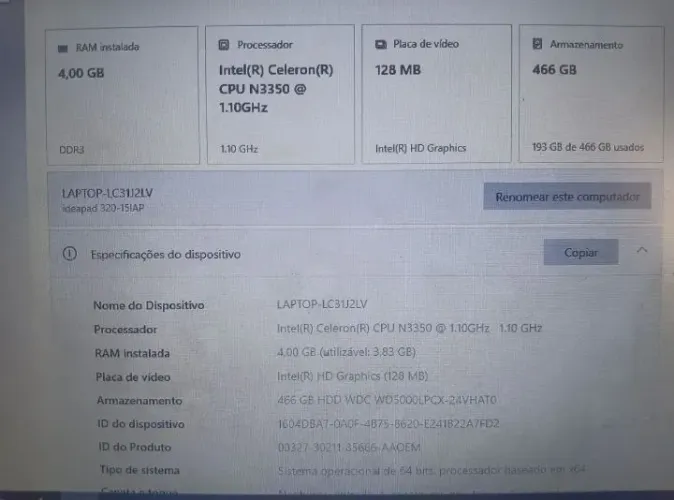 Notebook Barato