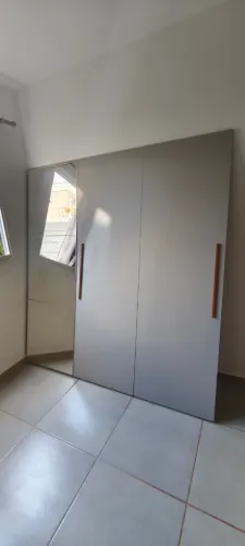Guarda Roupa Casal Costa Rica Espelho 3 Portas Com Espelho 4 Gavetas Sallêto