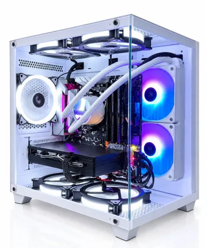 PC Gamer Ryzen 5 + RX 580 + 32GB RAM + SSD 840GB | Completo
