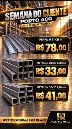 PERFIL U" E METALON PROMOCIONAL
