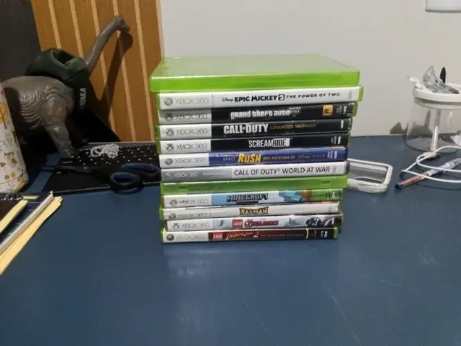 Lote de 15 jogos ORIGINAIS Xbox 360