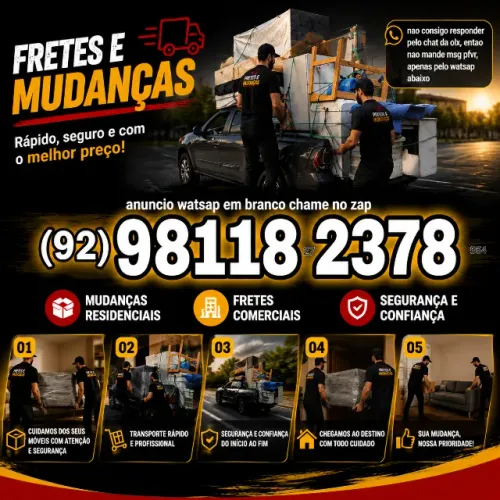 FRETE CIDADE NOVA NOVO ALEIXO AGUAS CLARAS TORRES P10 CANARANAS MULTIRÃO 