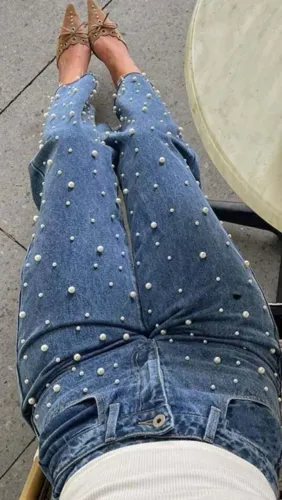 Calça strass