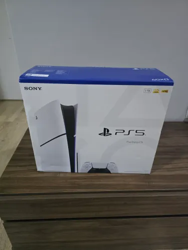 PS5 Slim 1TB Com Leitor - Mídia Fisica - Novo Lacrado