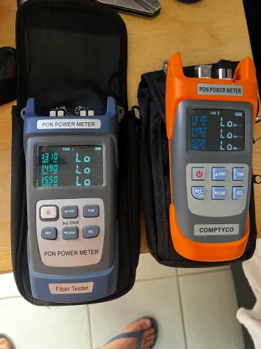 Pon meter fiber