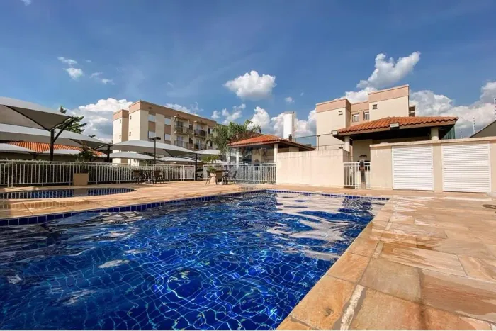 Apartamento semi mobiliado à venda em Mogi Guaçu  Cond. Villa Nova  2 quartos (1 suíte)