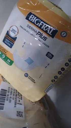 Bigfral tamanho p. 20$ cada pacote