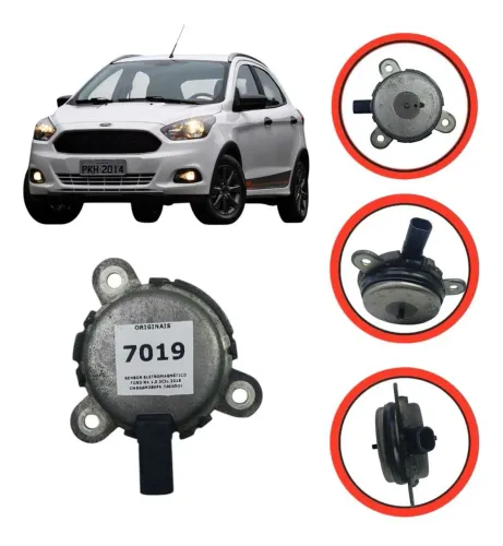 Sensor Eletromagnético Ford Ka 1.0 3cil 2014 A 2019 Cinza peça origina retirada