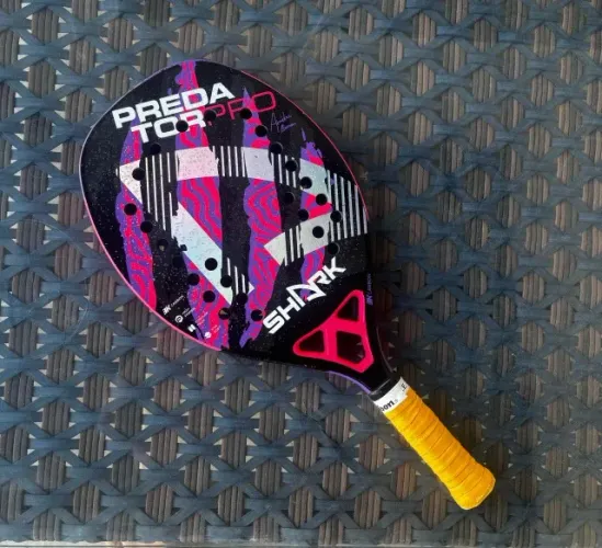 Raquete Beach Tennis - Shark Predator PRO
