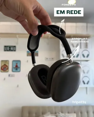Fone de ouvido P9 - Excelente e NOVO