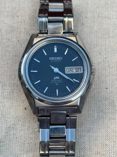 Relógio Seiko Lord Matic Special LM 5206-6081 - Mostrador Preto Onyx e Calibre Daini 