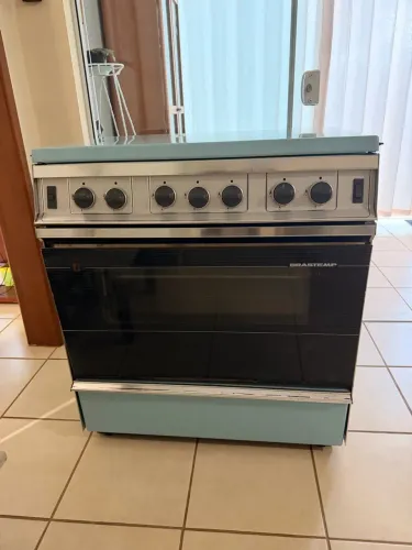 FOGÃO BRASTEMP ADVANCED LINE VINTAGE - 6 BOCAS - MODELO CLÁSSICO