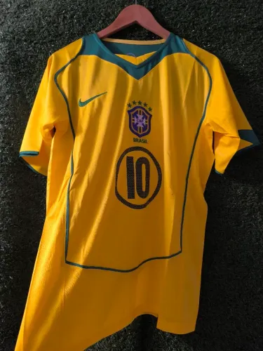 Camisa Brasil Ronaldinho 2005
