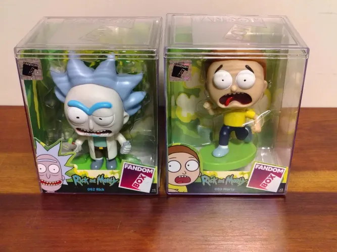 Figuras Rick & Morty Fandom Box