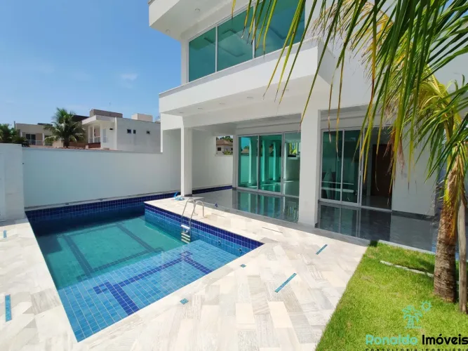 Casa Nova de Altíssimo Padrão em Condomínio Fechado - 5 Quartos (5 suítes) - Bertioga, Bou