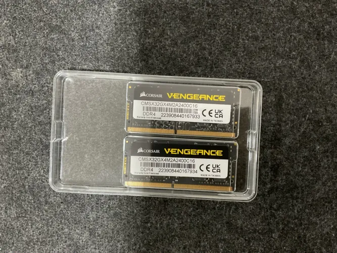 Título: Kit 32GB RAM DDR4 para Notebook (2x16GB) - Pouquíssimo Uso