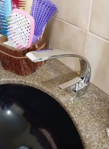 Torneira de Luxo Aço inox misturador - Retirar em Serrana