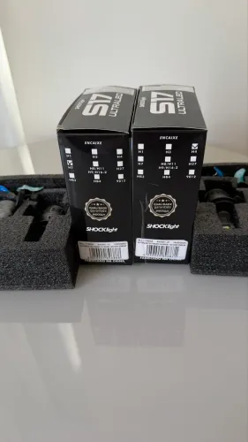 Lâmpadas Ultra Led - Shocklight S17 - H7 e H4
