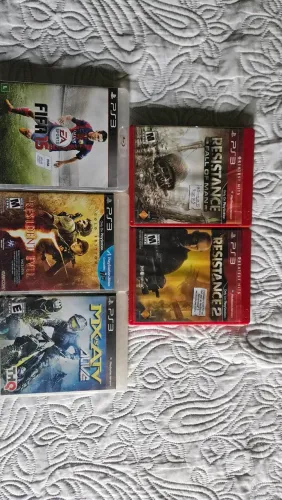 Kit com 5 Jogos para PlayStation 3 (PS3)