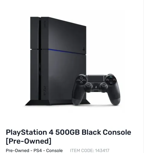 PS4 console com 2 controles e 6 jogos