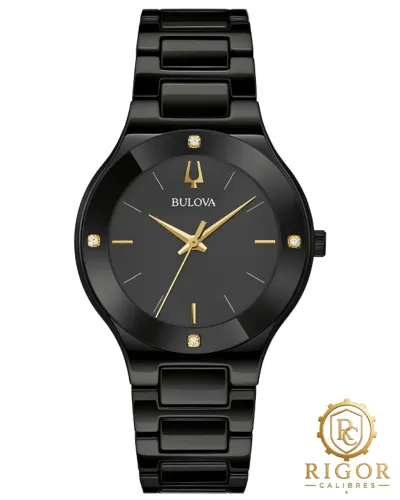Relógio Bulova Feminino Millenia Ceramic 98R293 - Luxo com Diamantes e Cerâmica