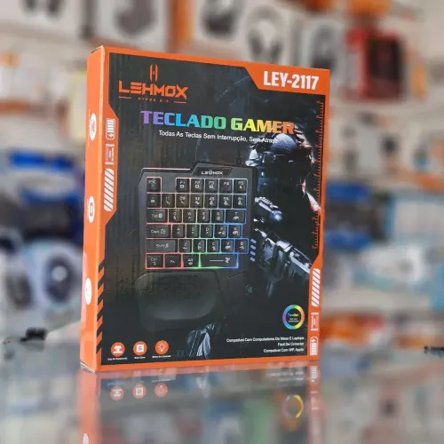 Teclado gamer de uma mão mobilador - entrega em são Luís e região 