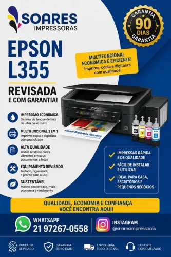 Vendo impressora Epson L355