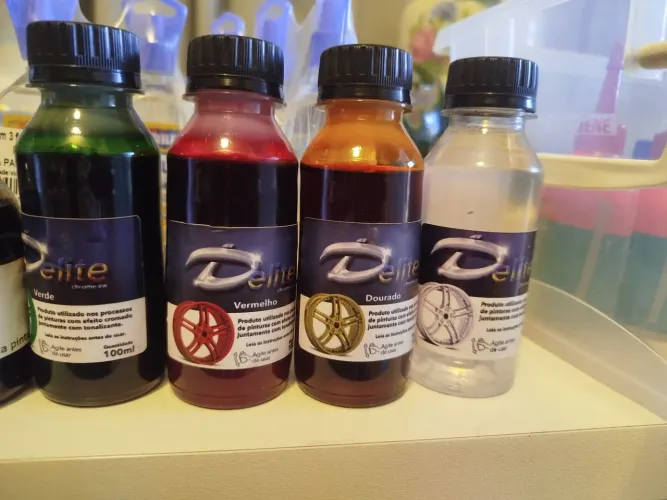 Tinta automotiva Deleite