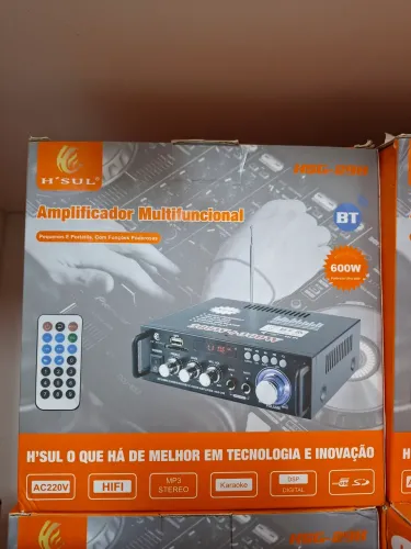 Mini Amplificador Multifuncional 600w HSG298