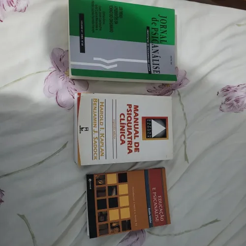 Kit 3  Livros de psicanalise  - Usados 