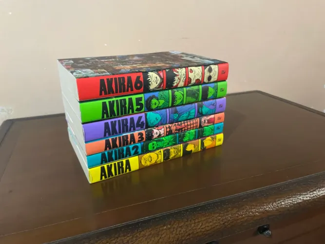 Manga Akira 1 ao 6 completo