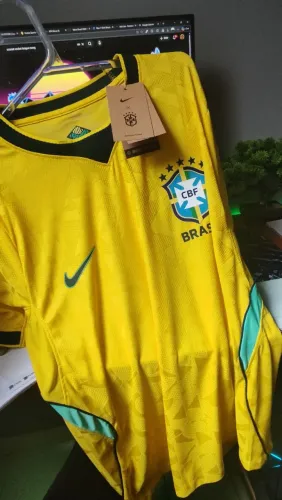 Camisa do Brasil Seleção Modelo Jogador Masculina