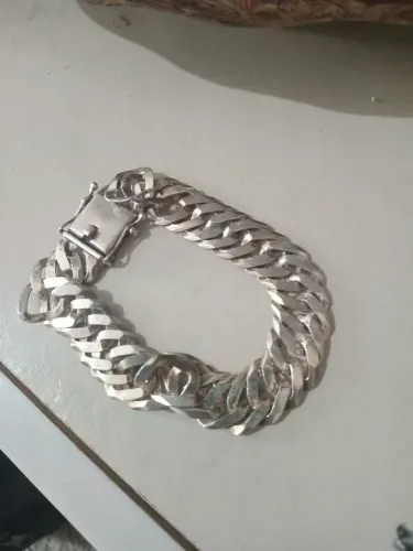 Pulseira de prata 15cm